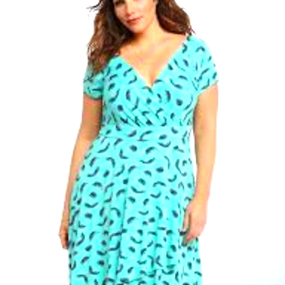 Torrid feather dress